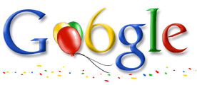 Google 6th Birthday